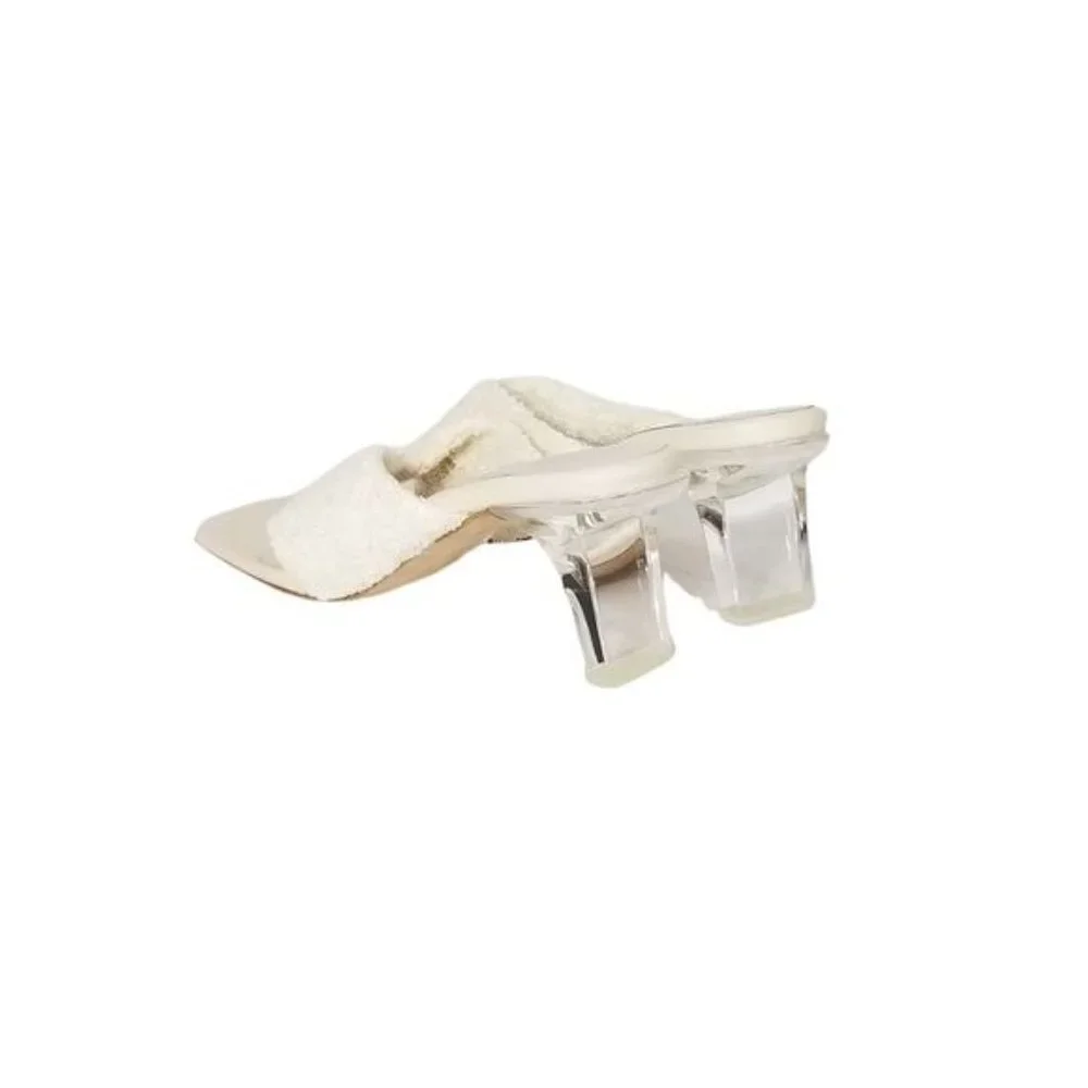 MIISTA London New In Box Carissa Sandal in Ivory Salt Towel Womens Size 9.5 - Picture 5 of 10